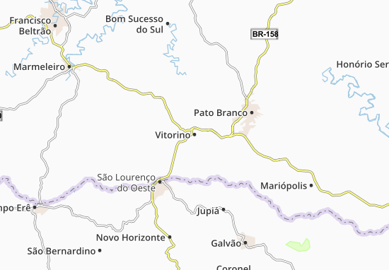 Mapa Vitorino
