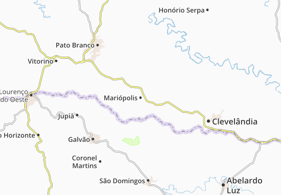 Mappe-Piantine Mariópolis