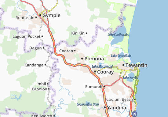 Pomona Map