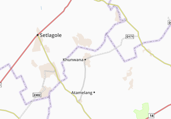 Carte-Plan Khunwana