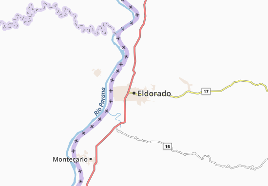 Kaart Plattegrond Eldorado