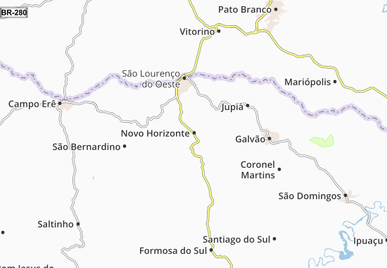 Mappe-Piantine Novo Horizonte