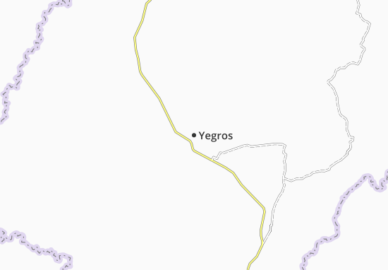 Mapa Yegros