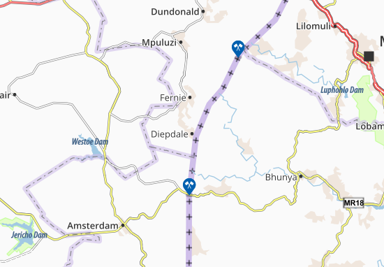Diepdale Map