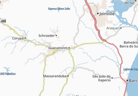 Guaramirim Map