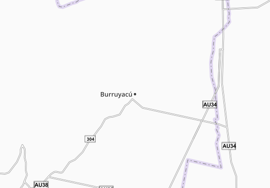 Karte Stadtplan Burruyacú
