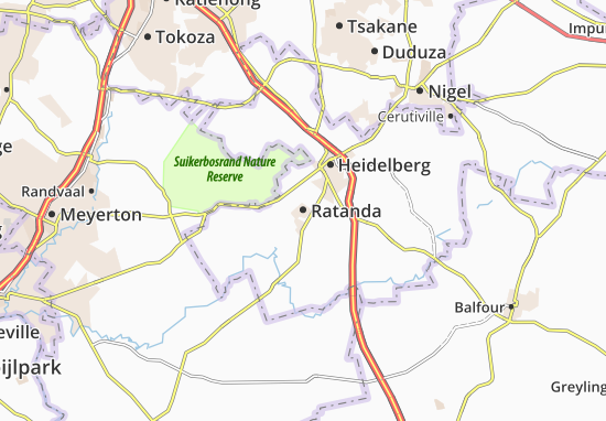 Karte Stadtplan Ratanda