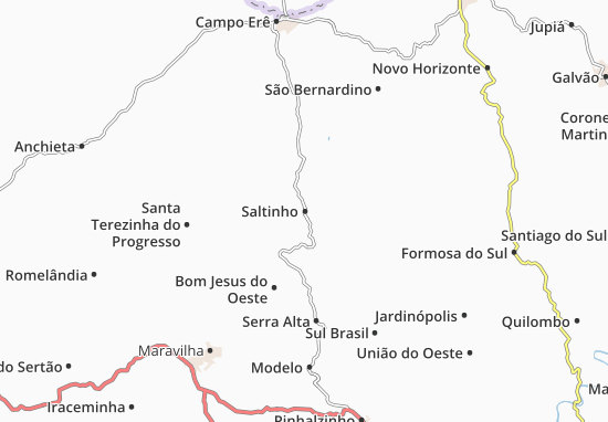 Karte Stadtplan Saltinho