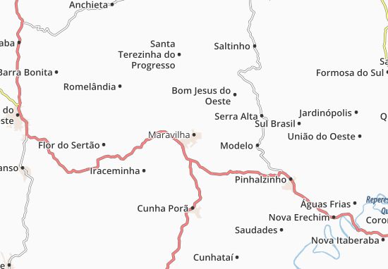 Maravilha Map