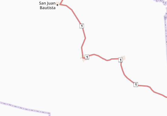 Karte Stadtplan San Ignacio