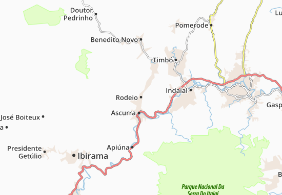 Mapa Rodeio