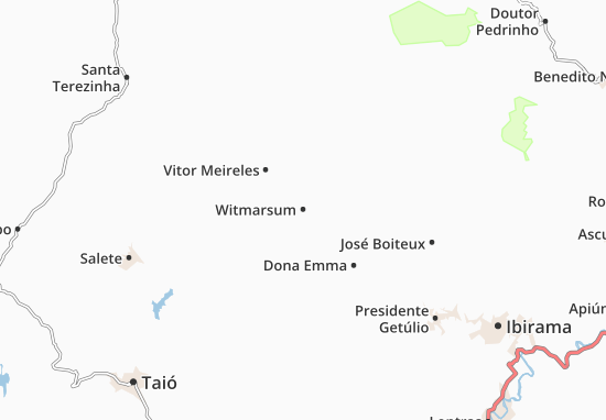 Karte Stadtplan Witmarsum