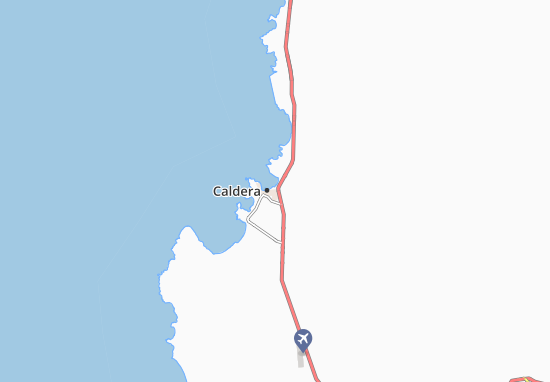 Kaart Plattegrond Caldera