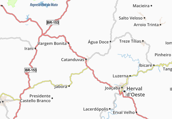 Catanduvas Map
