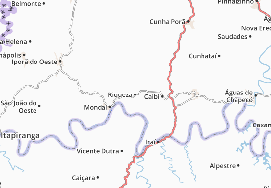 Karte Stadtplan Riqueza