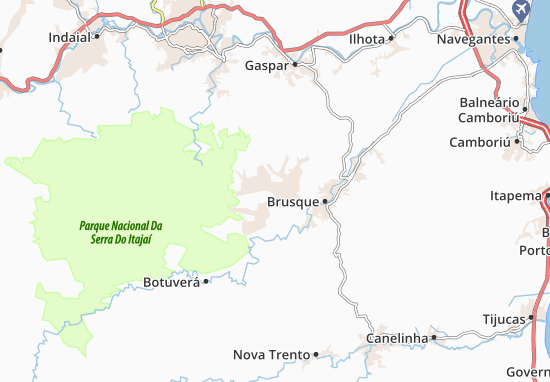 Kaart Plattegrond Guabiruba