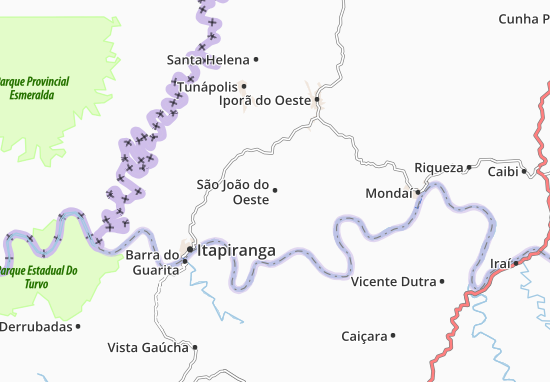 Mappe-Piantine São João do Oeste