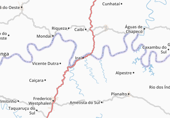 Iraí Map