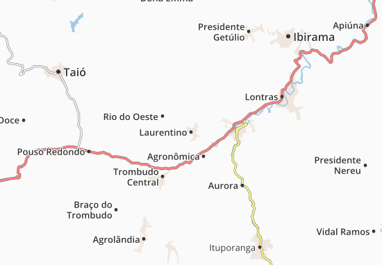 Karte Stadtplan Laurentino