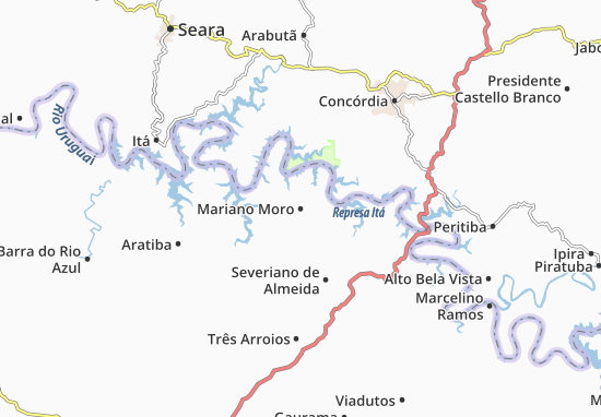 Kaart Plattegrond Mariano Moro