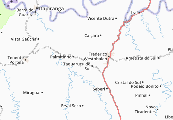 Kaart Plattegrond Vista Alegre
