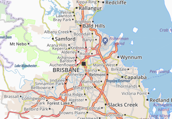 Brisbane Map