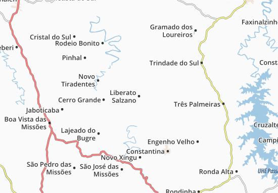 Mapa Liberato Salzano
