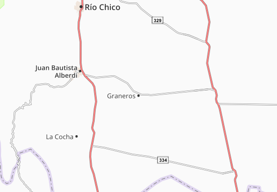 Karte Stadtplan Graneros