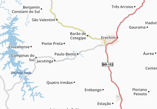 Mapa Paulo Bento