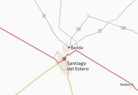 Banda Map