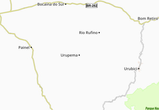 Urupema Map