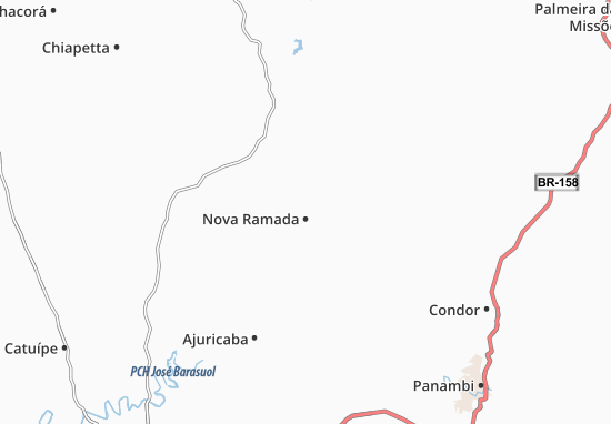 Mapa Nova Ramada