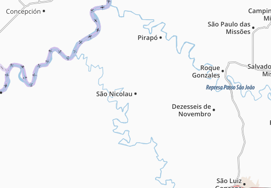 Mapa São Nicolau