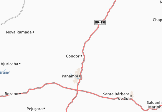 Karte Stadtplan Condor