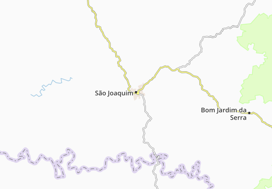 Kaart Plattegrond São Joaquim