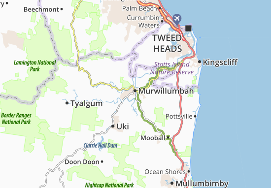 Mapa Murwillumbah