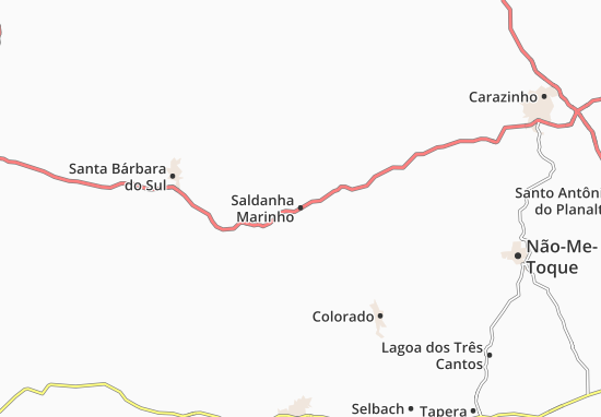 Saldanha Marinho Map