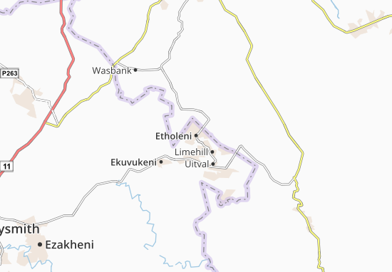 Mapa Etholeni