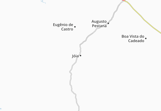 Kaart Plattegrond Jóia