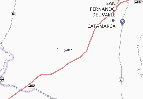Capayán Map