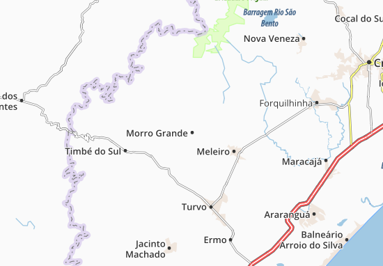 Karte Stadtplan Morro Grande