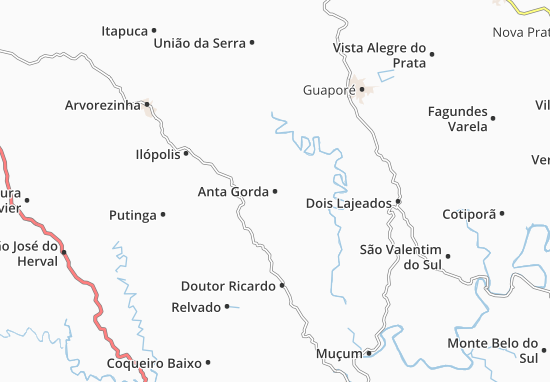 Anta Gorda Map