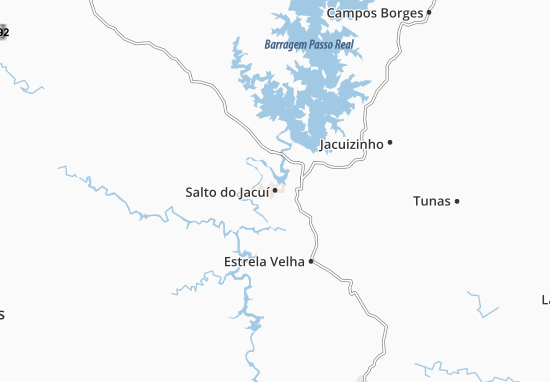 Mappe-Piantine Salto do Jacuí