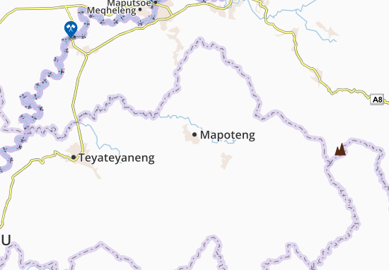 Karte Stadtplan Mapoteng