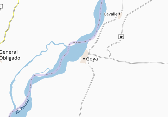 Mapa Goya