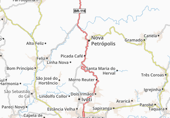 Picada Café Map