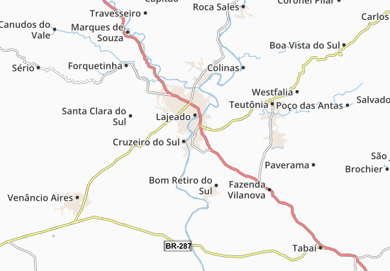Karte Stadtplan Estrela