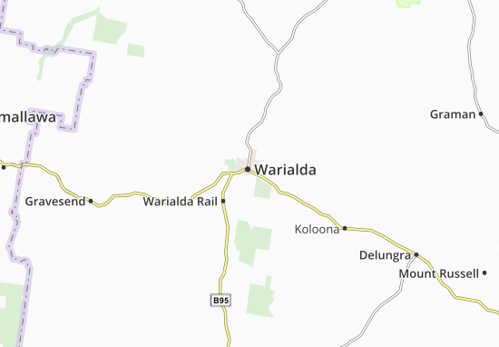 Warialda Map