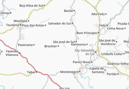 Kaart Plattegrond Maratá
