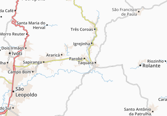 Mapa Parobé